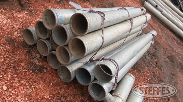 8"x10' aluminum pipe